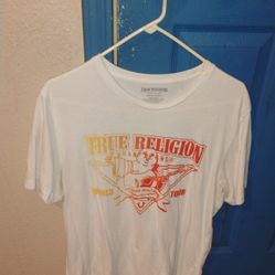 True Religion White Buddha T-shirt