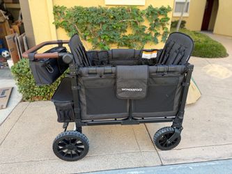 Wonderfold w4 luxe stroller wagon