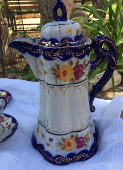 Vintage Nippon Chocolate Pot Set