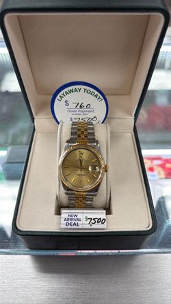 Men’s Rolex Datejust Two-Tone Watch