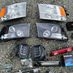 Car lights, wiring, and electrical