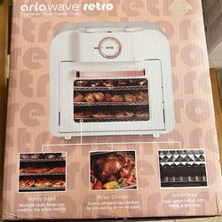 Aria Retro 17Qt Air Fryer Oven