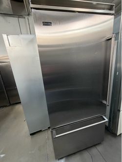 36” VIKING BUILT IN BOTTOM FREEZER STAINLESS STEEL