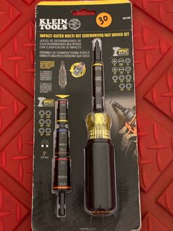 Klein tools flip socket screwdriver