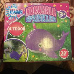Brand New Whale Sprinkler For Kids
