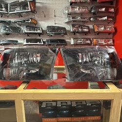 08 To 18 Dodge Ram Headlights And Taillights 