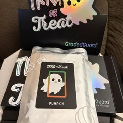 Limited Edition Trick or Treat GradedGuard - Pumpkin