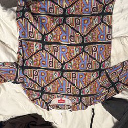 Long Sleeve Supreme Graffiti Shirt