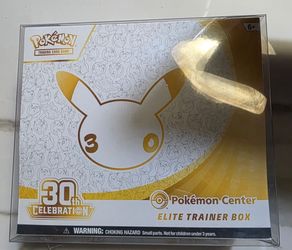 Pokémon TCG 30th Celebration Elite Trainer Box PC