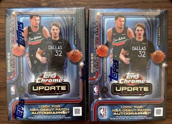 2025-26 Topps Chrome Update value/ blaster box basketball