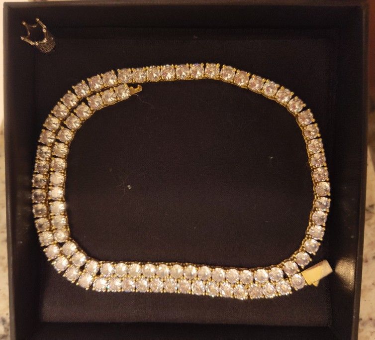 Tennis Chain And Braclet
