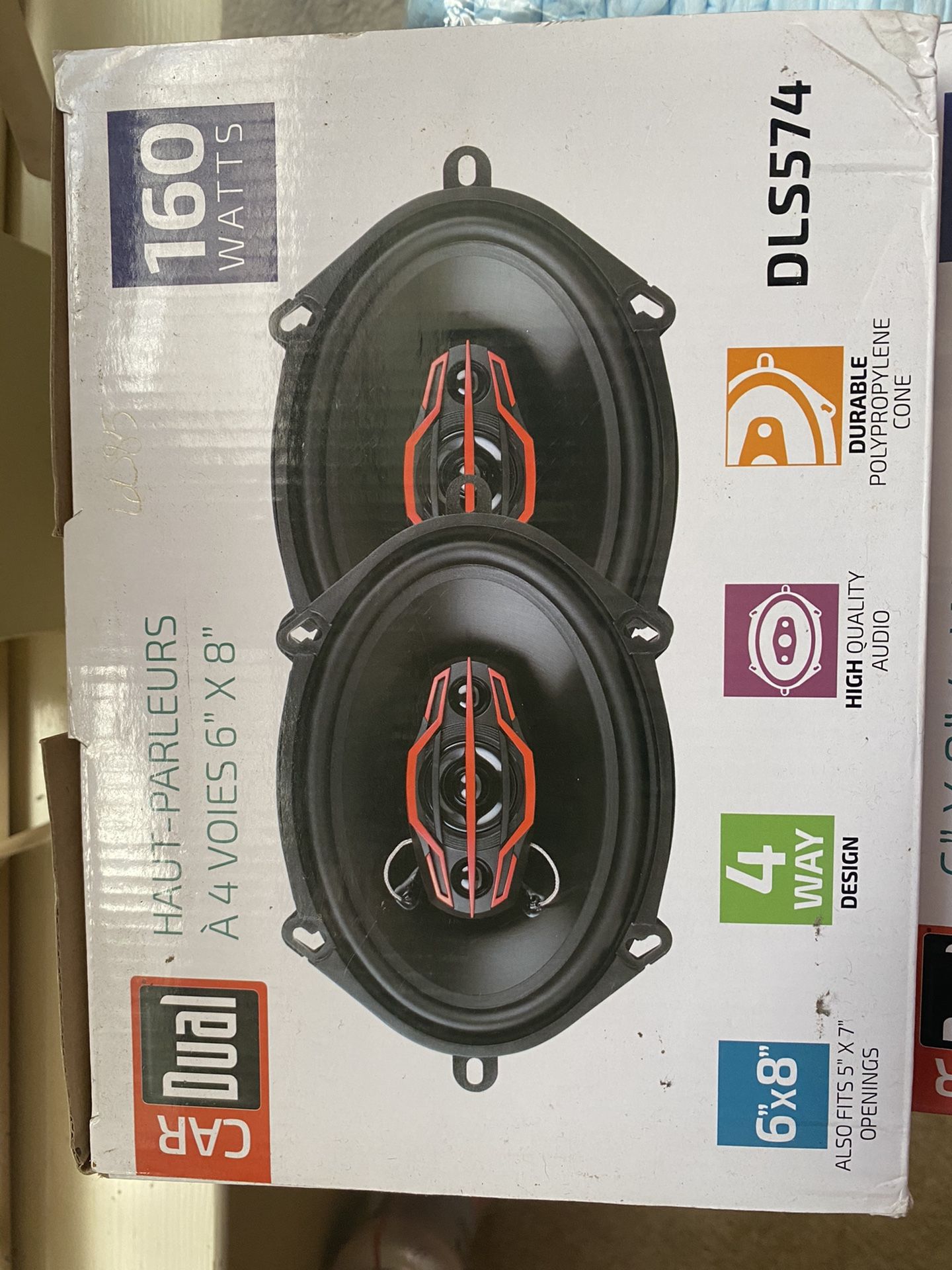 6”x 8 4-way SPEAKERS