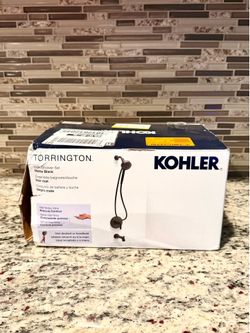 Kohler Torrington 1-Handle Tub & Faucet Handheld Shower Black R34476-4G-BL