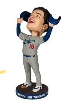Dodgers Yamamoto Game Seven World Series Bobble Head