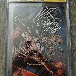VENOM #25 CGC 9.8 MARCO CHECCHETTO VARIANT 1ST APP OF VIRUS AND CODEX CAMEO