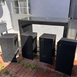 Outdoor Bar Set