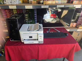 Dell Computer with Printer