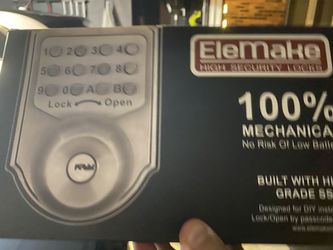 Brand New Security Lock