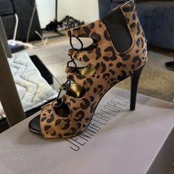 Cheetah stilettos