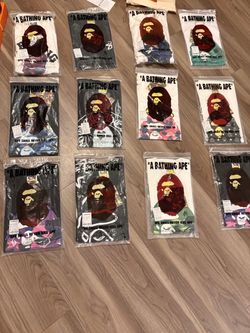 $25 each for bape shirts
