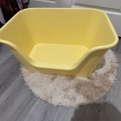 X-Large yellow Litter Box