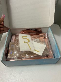 50th Birthday Decoration Bundle – Rose Gold