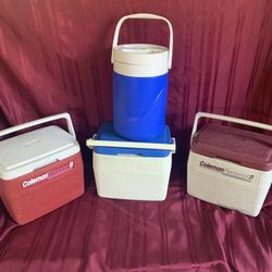 Small Coleman Coolers-Thermos 