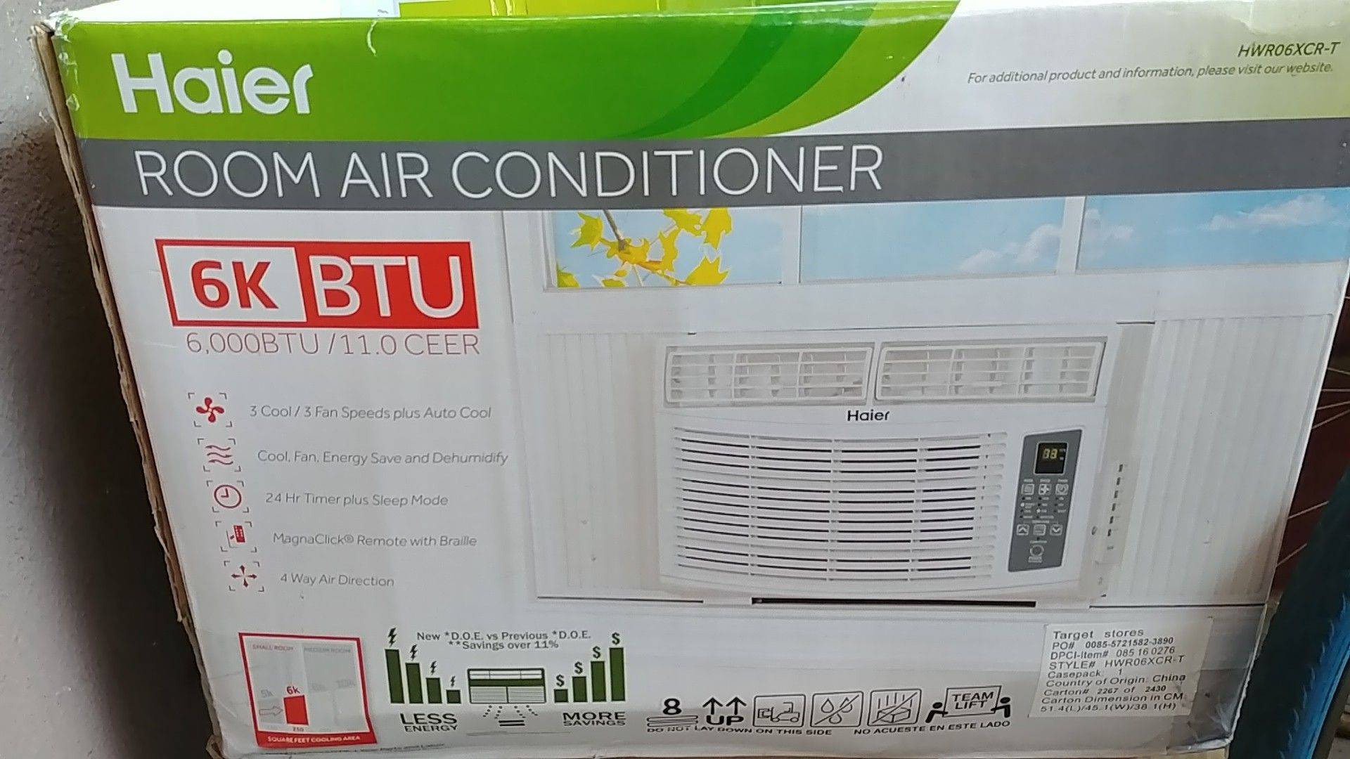 Haier Room Air Conditioner (6,000 BTU) for Sale in Inglewood, CA OfferUp