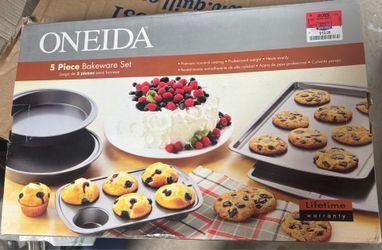 Brand new baking trays—sold individually.