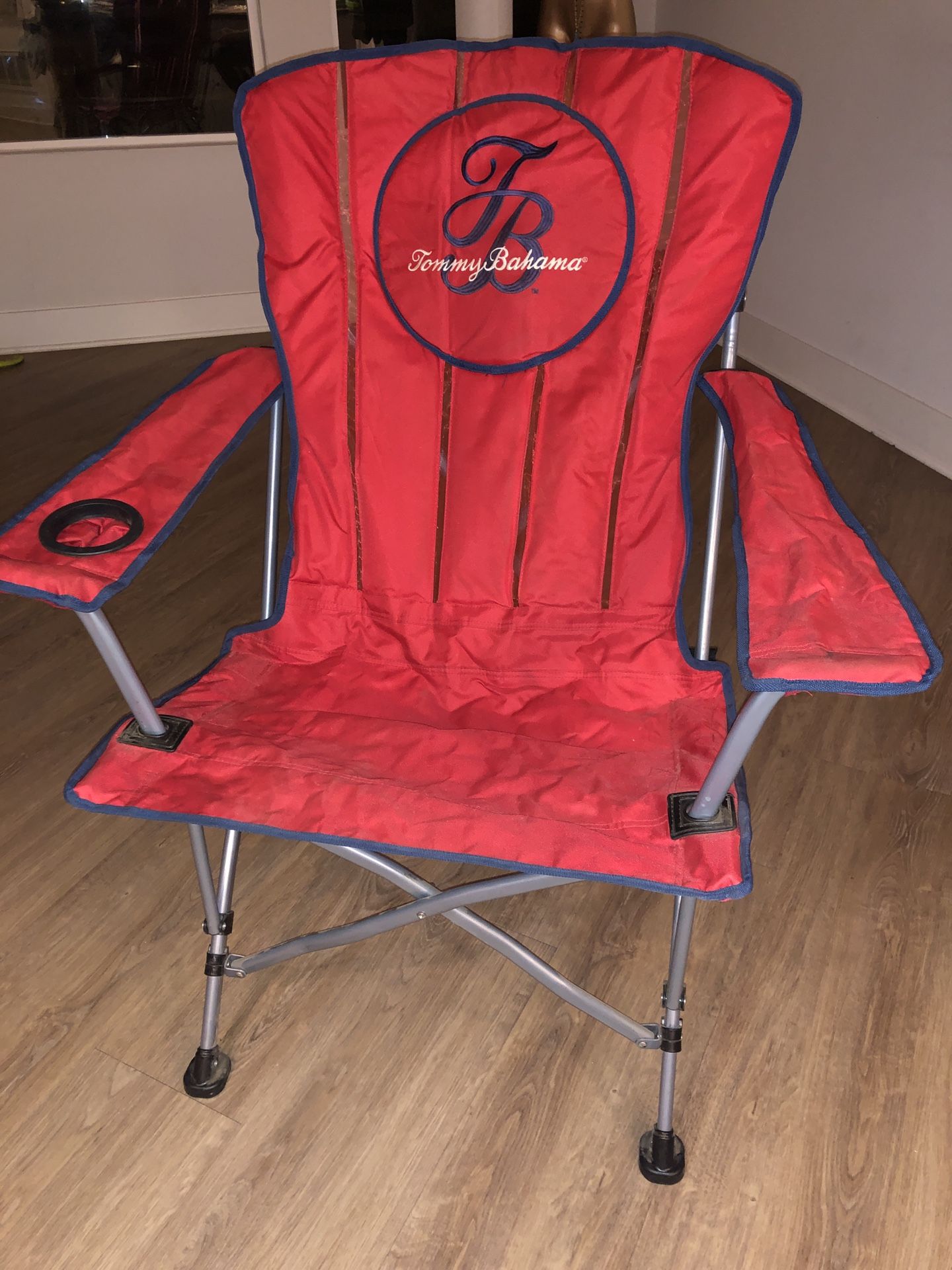 Tommy Bahama Red Camping Chair