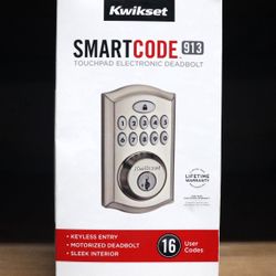Kwikset Smartcode 913 Touchpad Electronic Deadbolt