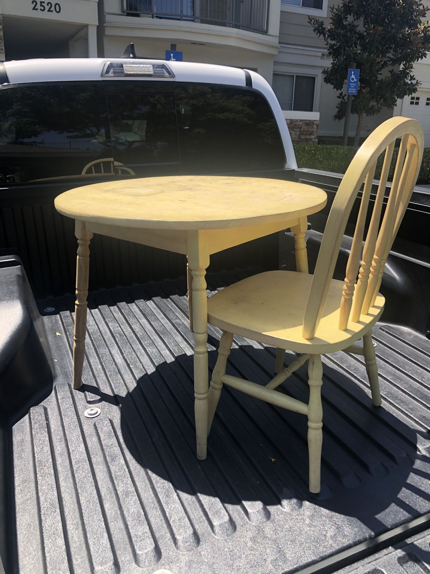 Small kids table and Chair