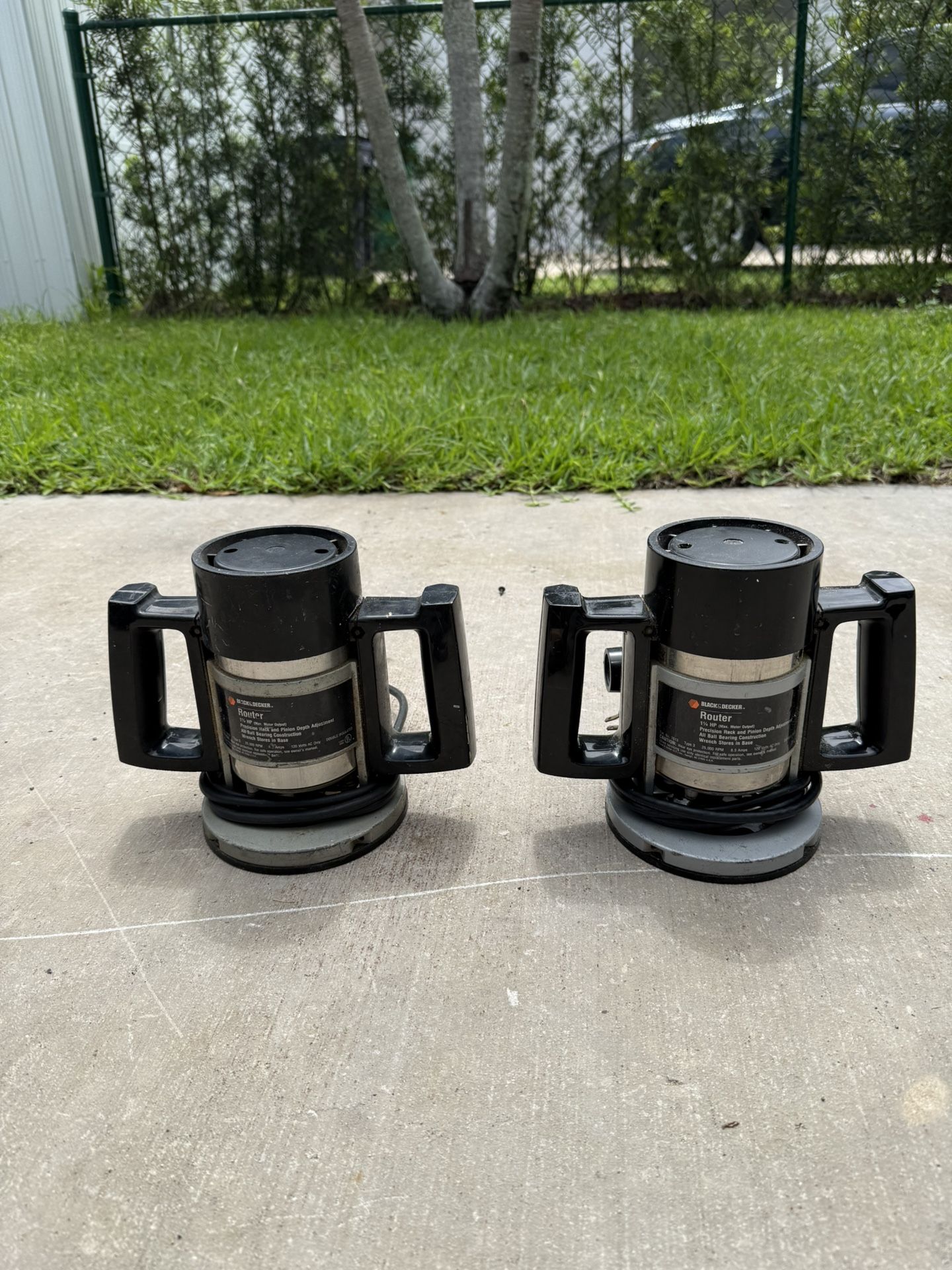 Black&Decker Routers $40 Each/Cada Uno