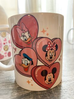 Disney Heart Mugs 