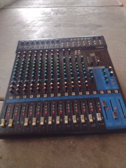Mixing console