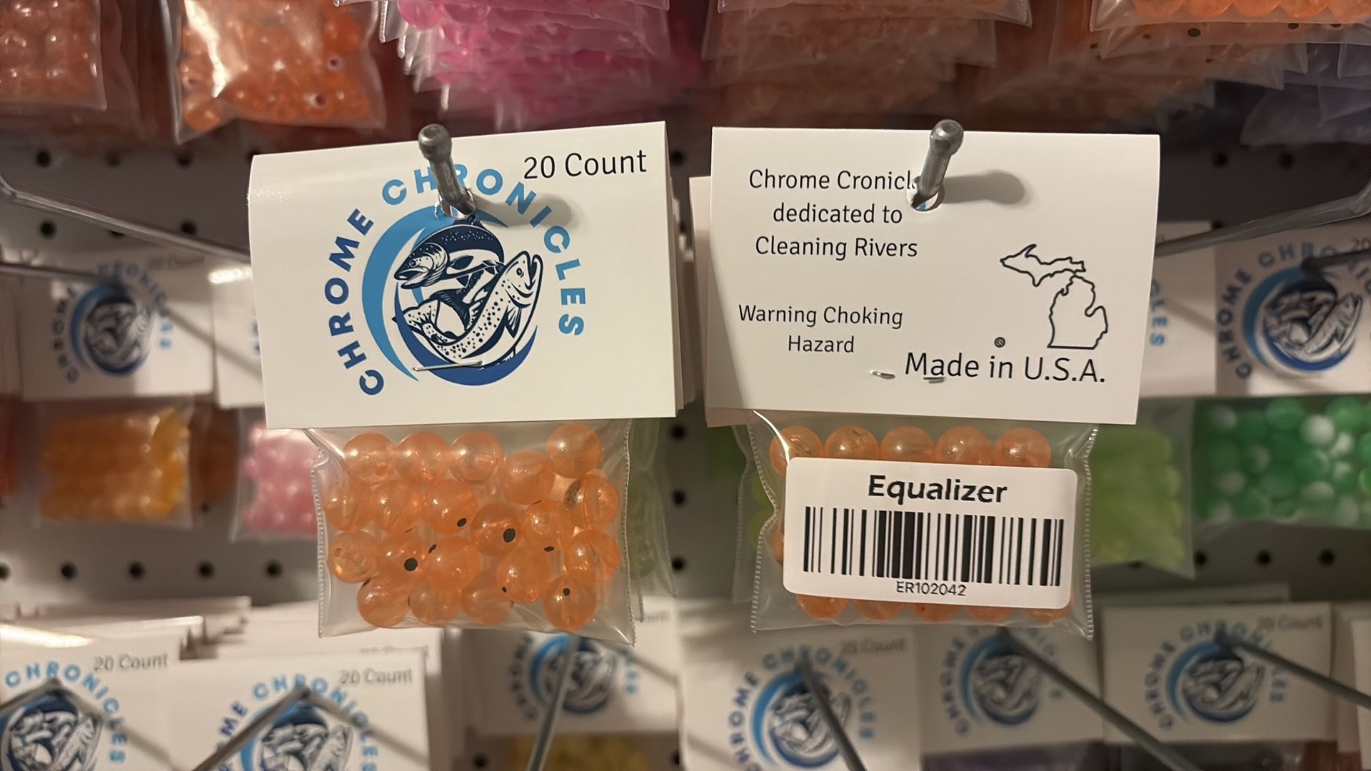 Salmon Beads