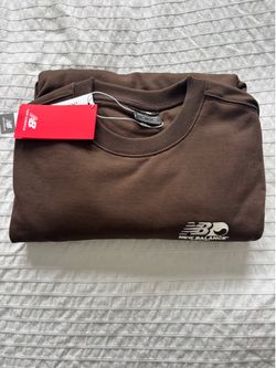 New Balance Korea Seoul Brown Crewneck Sweatshirt- Medium (95) New with Tags