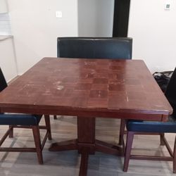 Kitchen Table Leather Seats