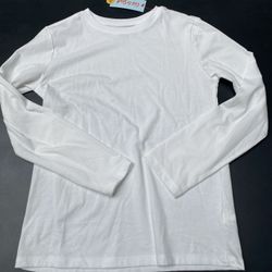 Brand New Youth White Long Sleeve T