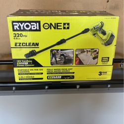 ONE+ 18V EZClean 320 PSI 0.8 GPM Cordless Cold Water Power Cleaner (Tool Only)
