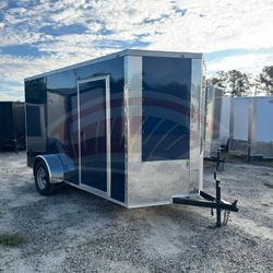 6x12 Enclosed Cargo Trailer