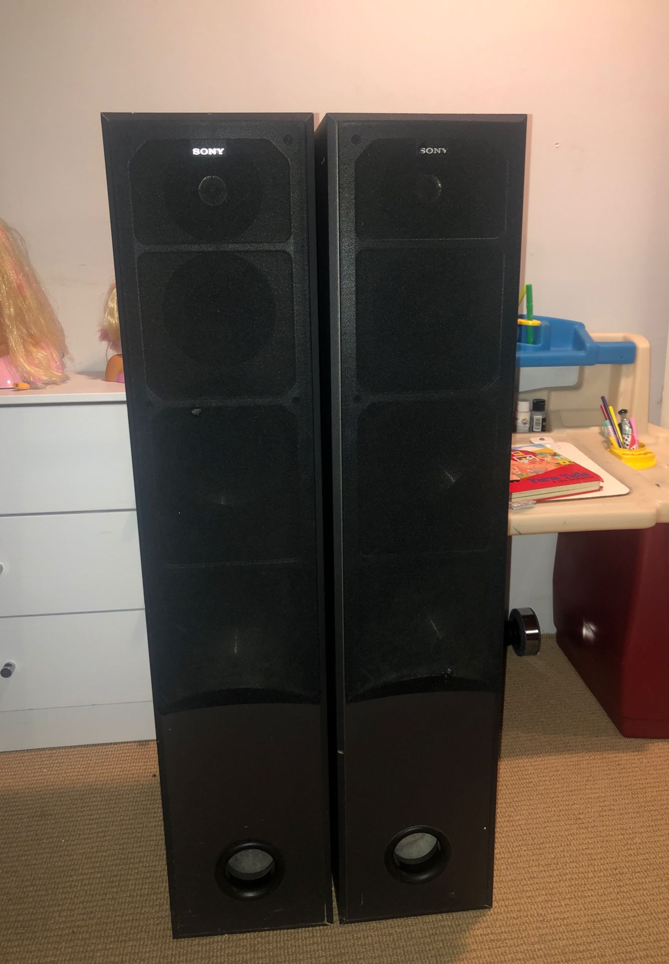 Sony Tower speakers