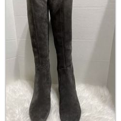 Easy Spirit Tall Suede Leather Boots women size 8.5 M