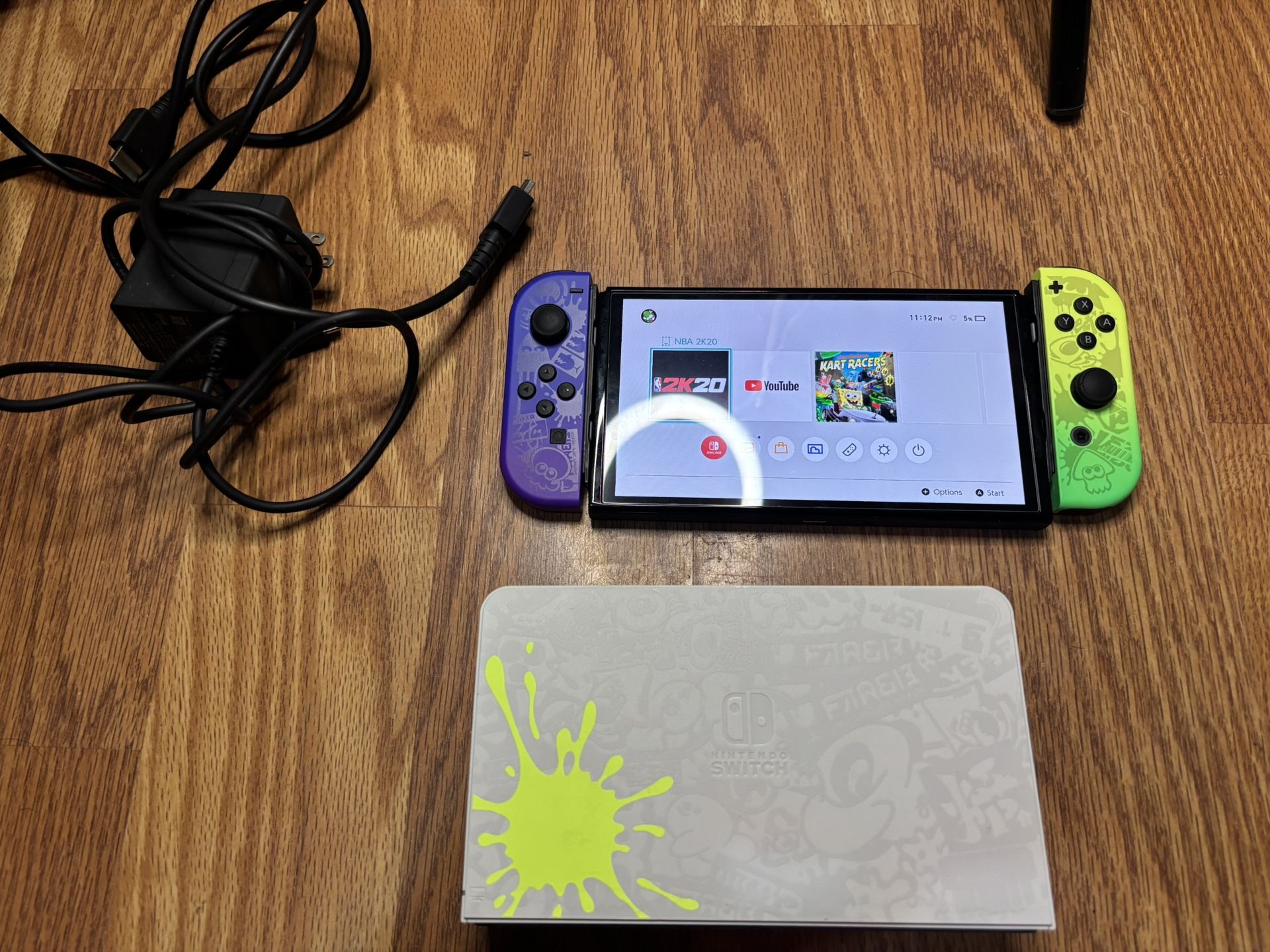 Nintendo Switch Oled New Front Cover Splatoon 3 Type-A | PLAYe