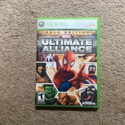 Xbox 360 Marvel Ultimate Alliance Gold Edition!!! Rare!!! Complete 