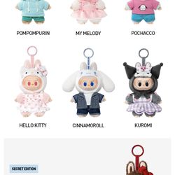 Labubu  Sanrio Hello Kitty