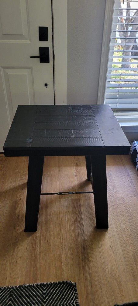 Black Wood End Tables