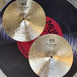 Zildjian K Constantinople Series 14” Hi Hat Drum Cymbals BRAND NEW Retails for $739