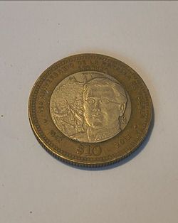 2012 MEXICO $10 Pesos, 5 DE MAYO ZARAGOZA