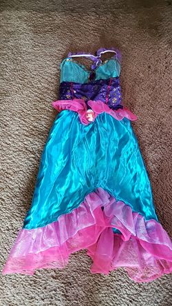 Toddler Halloween costume Ariel dress